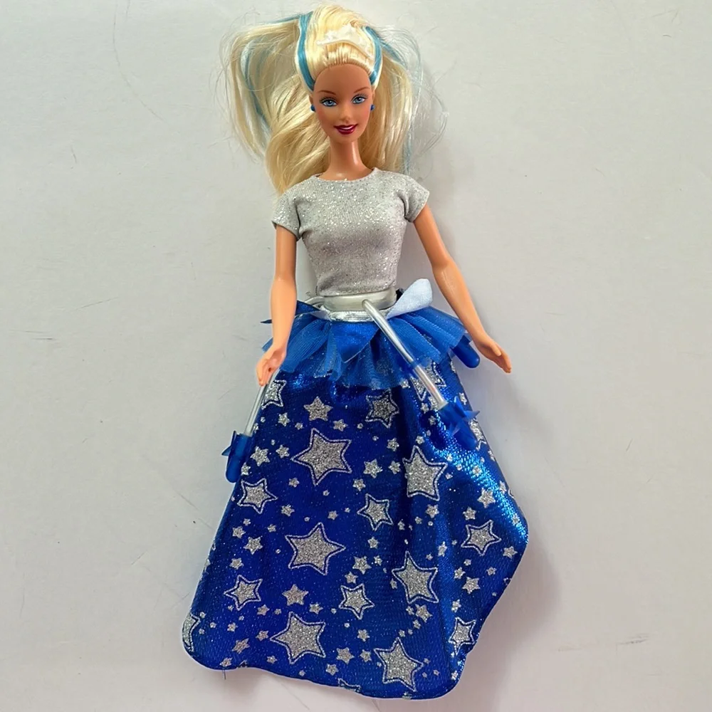 Vintage collectible Starlight Fairy Barbie and Three Looks Barbie +extra clothes